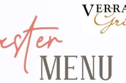 Verrado Grille Easter Menu