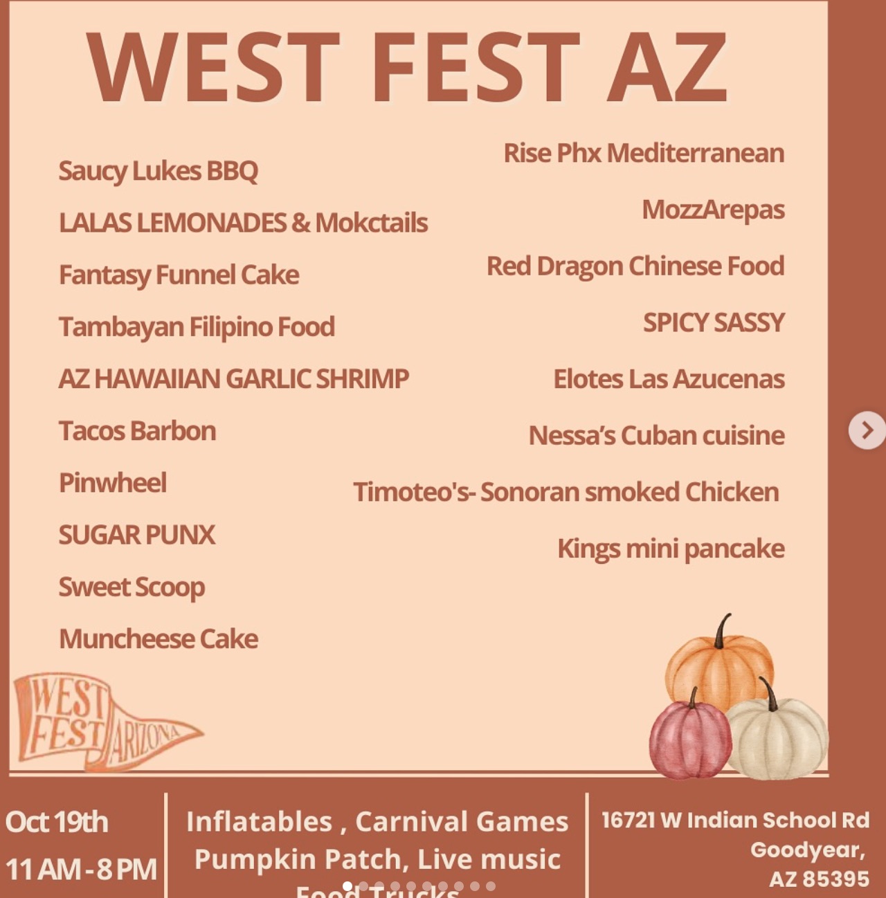 WestFest '25 - Food Trucks