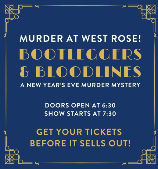 Wine Rose Murder Mystery Party